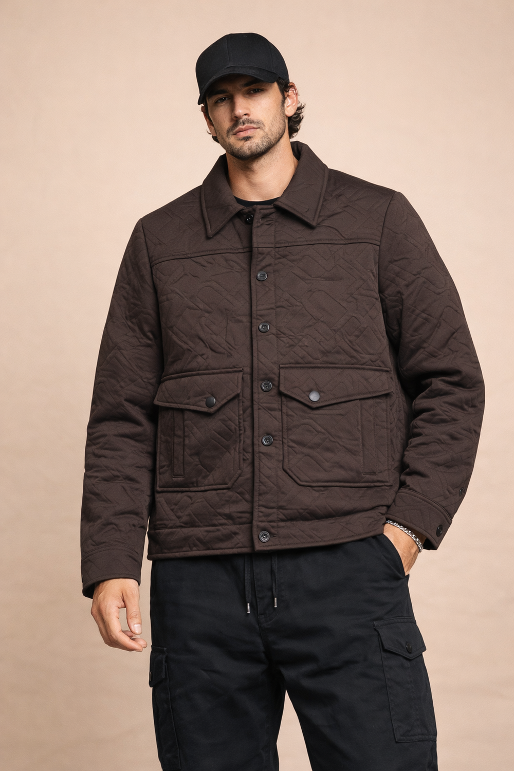 chaina bubble fabric jecket